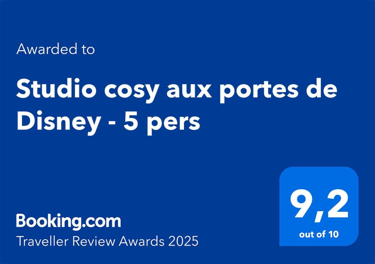 Studio Cosy Aux Portes De Disney - 5 Pers Chessy  Bagian luar foto